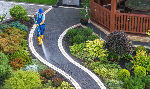 Pressure Washing Brick in Anahuac, TX